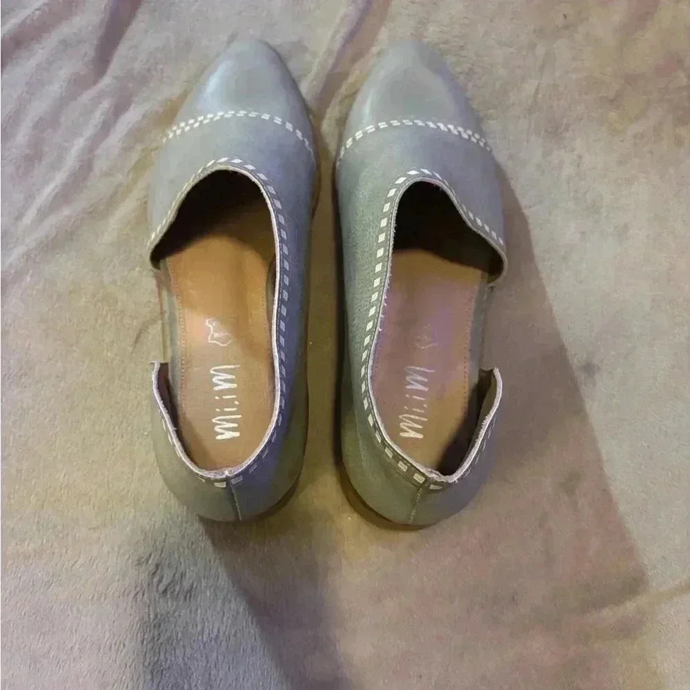 MI.IM SIDE CUTOUT SLIP-ON ANKLE BOOTIE‎ MINT GREY